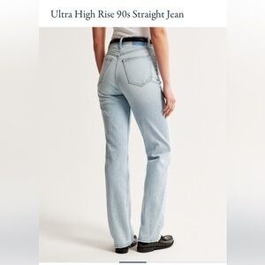 Abercrombie Ultra High Rise Jeans